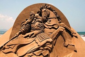 Скульптуры из песка появятся на берегах озера Неро